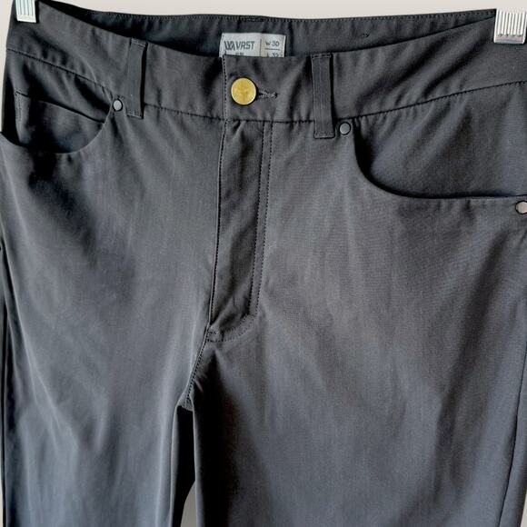 VRST Slim Fit 5 Pocket Limitless Athletic Pants Golf Stretch Men Size 30X32 Gray - Picture 6 of 14